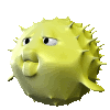 Puffy, the pufferfish mascot of OpenBSD