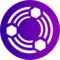 The logo of Ubuntu Unity, one of many Linux distributions